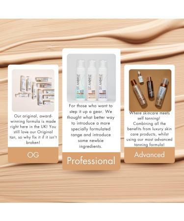 ST. MORIZ GET THE BODY Boxed Gift Set - Contains Clear Tanning Mousse MEDIUM DARK 200ml + St Moriz Mitt - Buy Online on SooperMarket.com