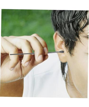 2 Sets Healeved Ear Picking Tool Spring Massage Kit - Black Ear Wax Remover & Cleaner Set 11.5X2.7X1cm - Buy Online on SooperMarket.com