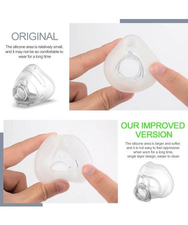 2PCS Replacement Cushion for Wisp Nasal Replacement Cushion for Respironics Wisp Compatible with Original Frame Great Value Supplies by Medihealer Large - Buy Online on SooperMarket.com