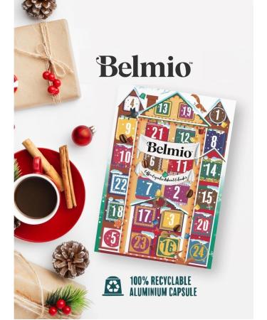 Belmio Coffee Advent Calendar Aluminium Capsules (Total 24 Capsules) - Buy Online on SooperMarket.com
