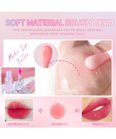 ZARICS Magic Color Changing Lip Oil - Moisturizing Plumping Long Lasting Gloss | Non-Sticky Tint for All Skin Types - Buy Online on SooperMarket.com
