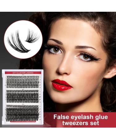Rxuaw DIY Eyelash Extension Kit with and Seal Wispy D Curl Individual Lashes Kit for Self Application at Home One - Buy Online on SooperMarket.com