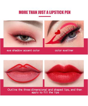 Beteligir 8 Colors Matte Lip Liner Set - Long Lasting Pencil | Smooth & Non-Drying | Cruelty-Free (01) - Buy Online on SooperMarket.com