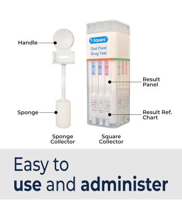 Prime Screen 10 Panel Oral Saliva Test Kit - Single Pack (AMP BUP BZO COC MET MTD OPI OXY PCP THC) - Buy Online on SooperMarket.com