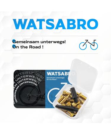 WATSABRO Bicycle Valve Adapter Set - French Valve Car Valve & Air Pump Adapter for Easy Inflation - Buy Online on SooperMarket.com