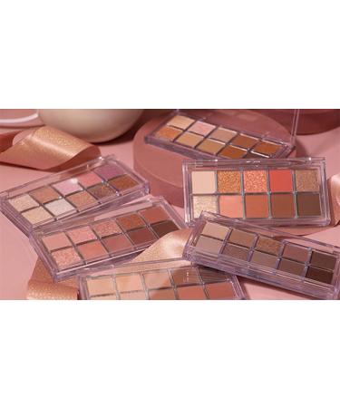 Go Ho 10 Color Glitter Eyeshadow Palette - High Pigmented Korean Makeup for Stunning Diamond Eyes - Waterproof Galaxy Sky Sparkle Shades - Buy Online on SooperMarket.com
