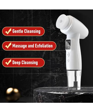 Automatic Foaming Facial Cleansing Brush - Waterproof Exfoliator & Massager for Deep Cleaning & Skin Purification - Shop Worldwide - Buy Online on SooperMarket.com