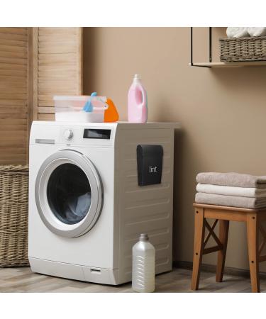 AuldHome Enamelware Lint Holder Bin - Black | Modern Farmhouse Laundry Room Decor for International Shipping - Buy Online on SooperMarket.com