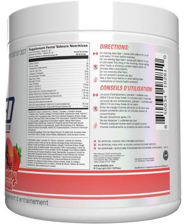 EHP Labs OxyShred Non Stimulant Thermogenic Pre Workout Powder - Stim Free Pre Workout Caffeine Free Preworkout for Men & Women - Non Stim Preworkout - Sugar Free Energy Powder - Strawberry Sunrise 60 Servings - Buy Online on SooperMarket.com