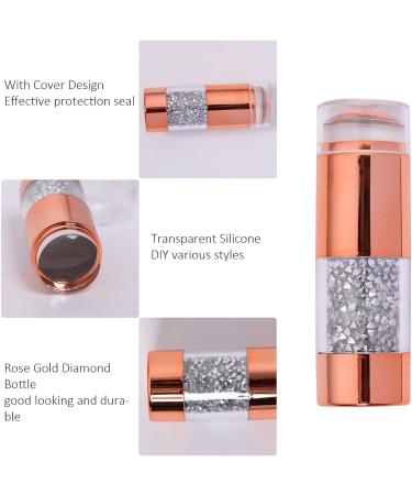 Ventdouce Double-Head Nail Stamp Set - Transparent French Nail Art Tool for DIY Manicure & Polish - Buy Online on SooperMarket.com