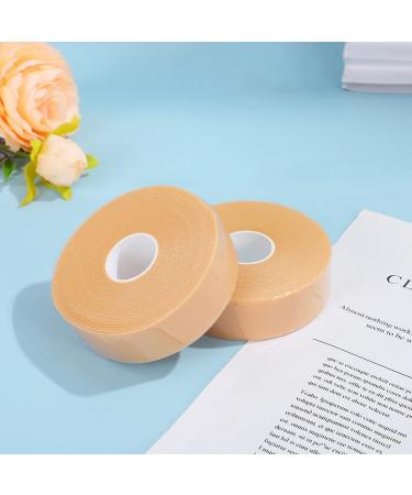 2pcs Moleskin Blister Plasters for Feet Foot Care Sticker Waterproof Heel Tape Roll Prevent Wear Cuttable Foam Blister Sticker Moleskin Pads for Women Men 2 Pcs