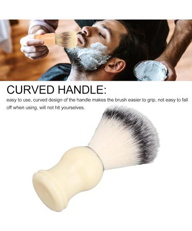 Premium Shaving & Hairdresser Dust Brush - Easy Clean Curved Handle Portable | Ideal for Home Salons - Buy Online on SooperMarket.com