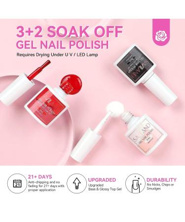 Saviland Acrylic Nail Kit with Drill, UV Light, and Nail Tools - Clear, White, Pink Powder, Liquid, Gel Polish - DIY Nail Art Set for Acrylic and Gel Nails - Buy Online on SooperMarket.com