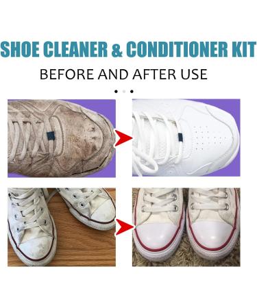 Mashin Fz150 Shoe Cleaner | Foamzone 150 Shoe Cleaner | Foamzone 150 Shoe Cleaner Kit for White Shoes | Remove Stain Dirt and Grime | FoamZone 150 Shoe Cleaner & Conditioner Kit 1pcs - Buy Online on SooperMarket.com