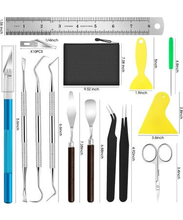 JTIEO 26Pcs Vinyl Weeding Tools Kit for Cricut & Scrapbooking - Blue - Buy Online on SooperMarket.com