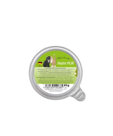 Granapet fillet la carte chicken wet food for cats fillet pieces without cereals cat food without sugar additive high meat content 6 x 85 g chicken pure 85 g (6 Pack)