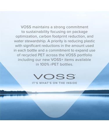 Voss Artesian Sparkling Glacier Water 0.8L - Premium Glass Bottled Water for International Shipping - Buy Online on SooperMarket.com