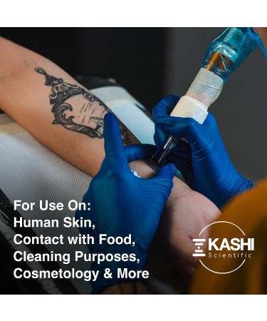 Kashi Scientific Disposable Nitrile Exam Gloves - 4 mil, Powder-Free, Latex-Free, Blue - X-Small, 100 Count - Food Safe Gloves - Buy Online on SooperMarket.com