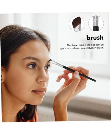 Housoutil 4 Pcs Contour Brush Angled Makeup Brush Small Concealer Brush Sickle Ultra Thin Eyebrow Brush - Buy Online on SooperMarket.com