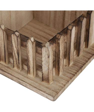 Esenlong Wooden Bird House - Garden Novelty Nesting Box for Birds - Eco-Friendly Sustainable Forests - Ideal for Outdoors, Trees, or Balconies - Buy Online on SooperMarket.com