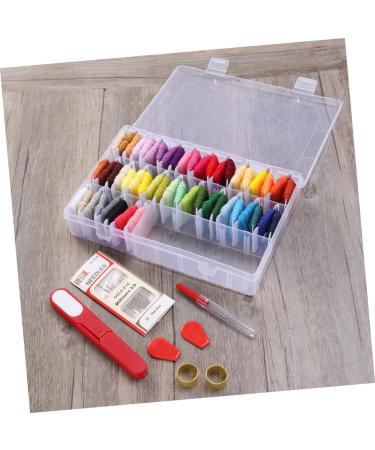 Villcase Cross-Kit Set: 2 Beginner-Friendly Embroidery & Yarn Organizers for Crafting | Cross Stitch Tools & Supplies for Fabric Art - Buy Online on SooperMarket.com