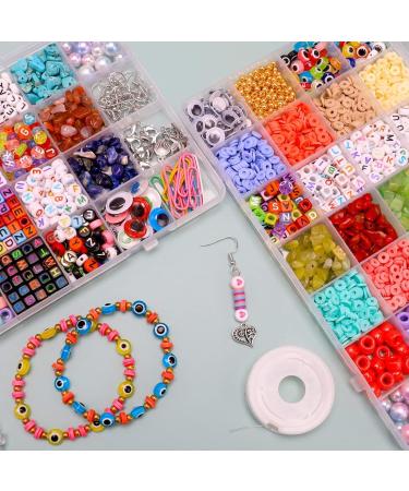 IOOLEEM 28 Grids Plastic Bead Organizer Box - Clear Storage Container with Dividers for Arts and Crafts - 8.6x5x0.66 inch (1 Pack) - Buy Online on SooperMarket.com