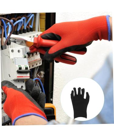PLAFOPE 12 Pairs Working Gloves Comfortable Gloves Hand Gloves Cotton Gloves Labour Protection Gloves 21.00X11.00X0.20CM - Buy Online on SooperMarket.com
