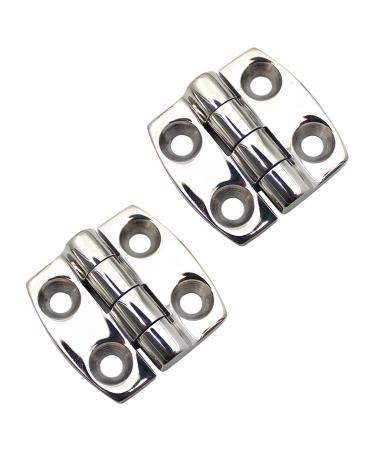 Boat Hinges Stainless Steel Marine Hinges 1-1/2" x 1-1/2" Pair