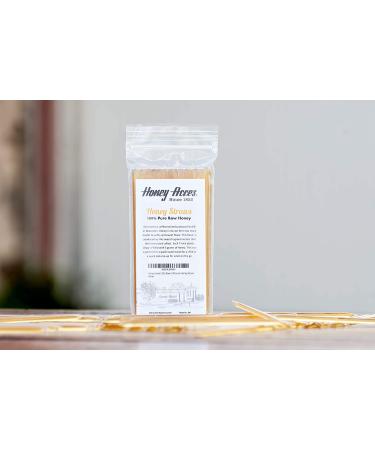 Honey Acres Raw Unfiltered Clover Honey Straws - 50 Count | USA Honey Sticks - Buy Online on SooperMarket.com