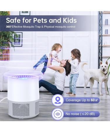 Buy YZ-Hui-B2 UV Mosquito Lamp & Insect Destroyer - Portable USB Fly Trap for Home & Camping - Effective Mosquito Protection - Buy Online on SooperMarket.com