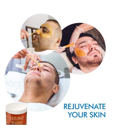 MOOM Organic Body Hair Removal for Men - Natural Sugar Wax with Aloe Vera & Chamomile - Buy Online on SooperMarket.com