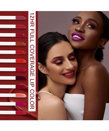 Luxsea Matte Liquid Lipstick Set - 24 Colors Waterproof Long Lasting Lip Kit - Buy Online on SooperMarket.com