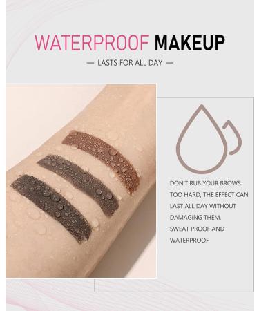 YFulfill Brown Eyebrow Pencil Waterproof Eye Brow Pencils for Women Brown Brown Eye Pencil Natural Brow Pencil Brown with Brush Brown Pencil Brown eyebrow pen Eye Brow Filler Brown - Buy Online on SooperMarket.com
