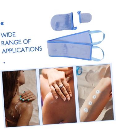 FOYTOKI 1 Set Lotion Back Applicator for Adult Sun Cream Lotion Back Applicator for Women Lotion Back Applicator Tanning Self Tanning Back Applicator Sunscreen Flocking Fingerless - Buy Online on SooperMarket.com