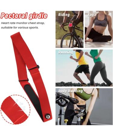 BYCUFF Heart Rate Monitor Chest Strap Replacement Band - Compatible & Durable | International Shipping Available - Buy Online on SooperMarket.com
