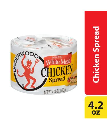 Underwood Chicken Spread 4.25 oz (Pack of 24) - Delicious Spread for All Occasions - Buy Online on SooperMarket.com
