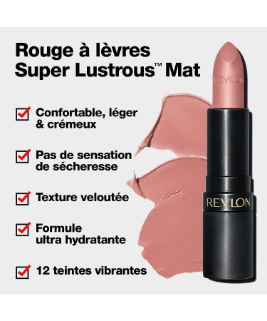 Revlon Super Lustrous The Luscious Mattes Lipstick - Untold Stories 0.74 Oz | Matte Finish & Moisturizing Formula - Buy Online on SooperMarket.com