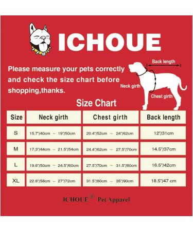 iChoue Dog Lifejacket for Medium Dogs - Red Swimming Vest for Bulldogs and Pitbulls - Buy Online on SooperMarket.com