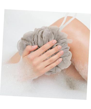 Angoily 6pcs Travel Bath Ball - Exfoliating Loofah with Case | Adult Bath Sponge for Daily Use | Mesh Shower Sponge - Buy Online on SooperMarket.com