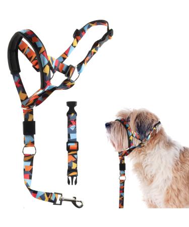 Dog Halver Fainfun Dogs Head Haller Head Spear Dog Halter For Dogs Dog Halver For Large Dogs Prevention of Dangerous Dogs Dogs on Walks (XL)
