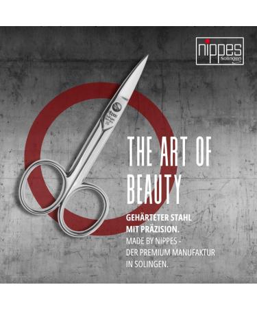 nippes Solingen Professional nail scissors made of hardened steel 9 cm scissors with claw straw addition to any pedicure manicure set quality from Solingen - Buy Online on SooperMarket.com
