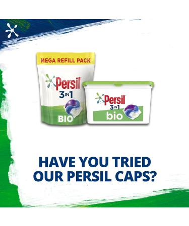 Persil Bio Laundry Washing Liquid Detergent 1.431L - 53 Washes | Stain Removal | 100% Recyclable Bottle | Eco-Friendly Option - Buy Online on SooperMarket.com