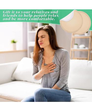 Horoper 2-Pack Reusable Castor Oil Breast Pads - Washable Nursing Inserts for Breastfeeding & Discharge Relief - Buy Online on SooperMarket.com