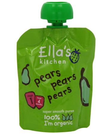 Ella's Kitchen Organic Smooth Pear Puree 70g Baby Food