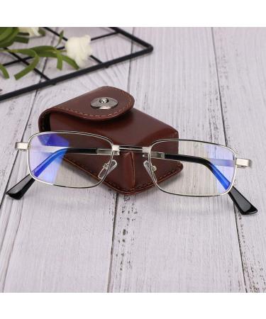 Filfeel Foldable Reading Glasses - High-Resolution Visual Fatigue Relief for Seniors | Presbyopic Glasses with Bag - Buy Online on SooperMarket.com