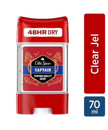 Old Spice Captain Antiperspirant Deodorant Stick for Men - 70ml | Long-Lasting Freshness | International Shipping Available - Buy Online on SooperMarket.com