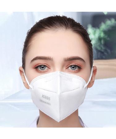 KN95 Face Masks 50 Pack - 10 Colors, Disposable 5-Layer Breathable Dust Mask for Men Women with Elastic Earloop & Nose Bridge Clip - 95% Filter Efficiency - Buy Online on SooperMarket.com