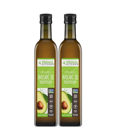 Primal Kitchen Avocado Oil, Whole30 Approved, Certified Paleo, and Keto Certified, 16.9 Fluid Ounces, Pack of 2 Avocado Oil 16.9 Fl Oz (Pack of 2)