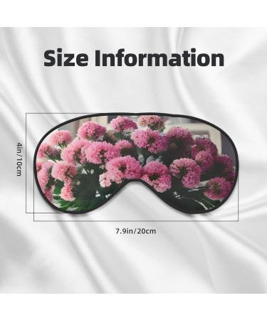 Beauty Flowers Soft Sleep Eye Mask - Breathable Eye Patch for Women | Perfect for Travel & Relaxation - Buy Online on SooperMarket.com