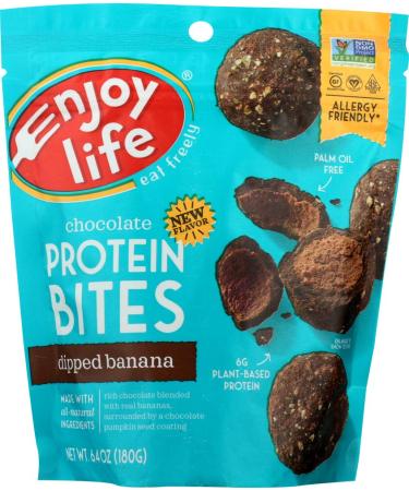 Enjoy Life Foods - Chocolate Protein Bites Dipped Banana - 6.4 oz.